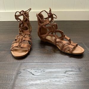 Crown Vintage Brown Gladiator Sandals
